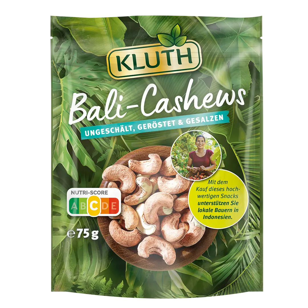 Bali-Cashews, ungeschält - geröstet & gesalzen