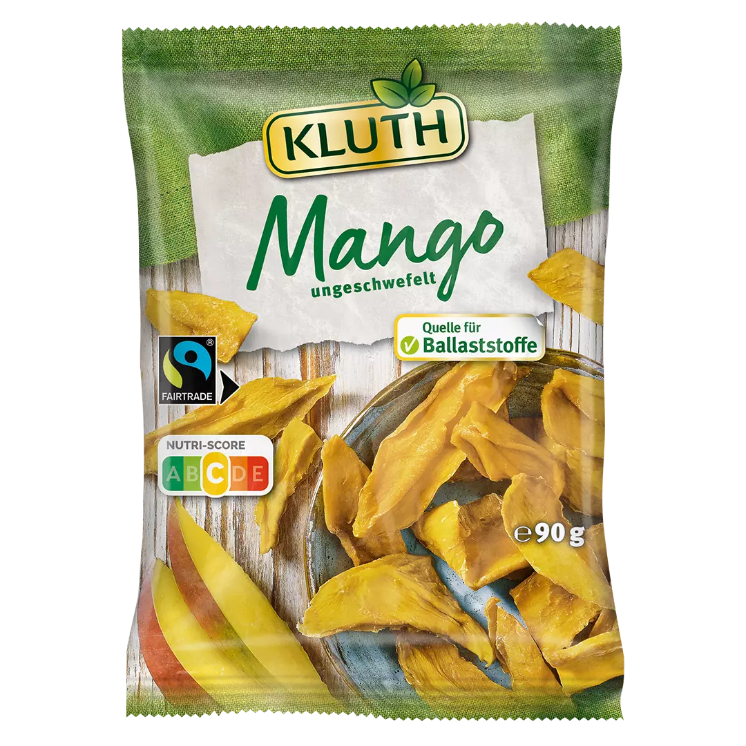 KLUTH getrocknete Mango Stücke ungeschwefelt