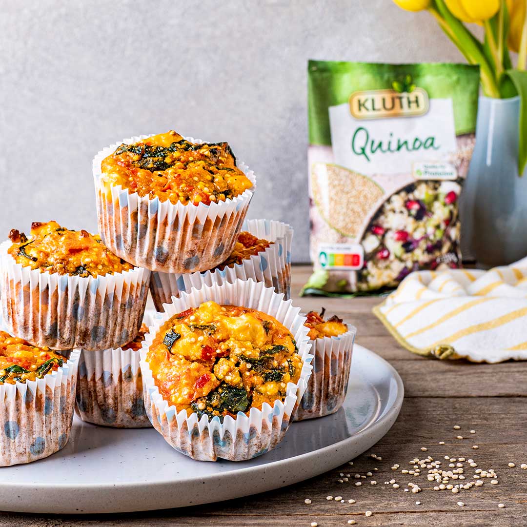 Rezeptbild Quinoa-Spinat-Muffins